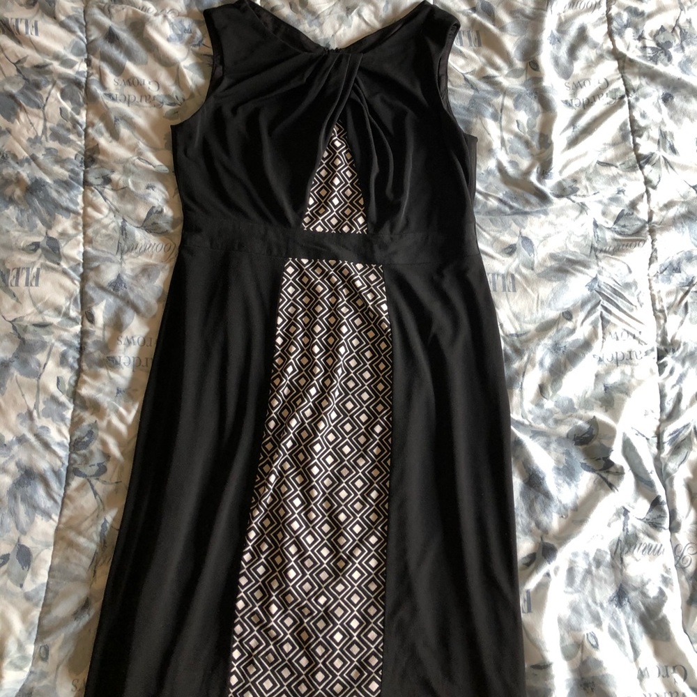 black dress